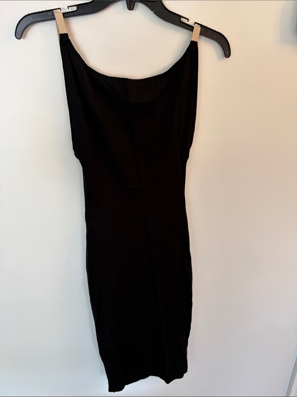 Open Back Black Bodycon Dress